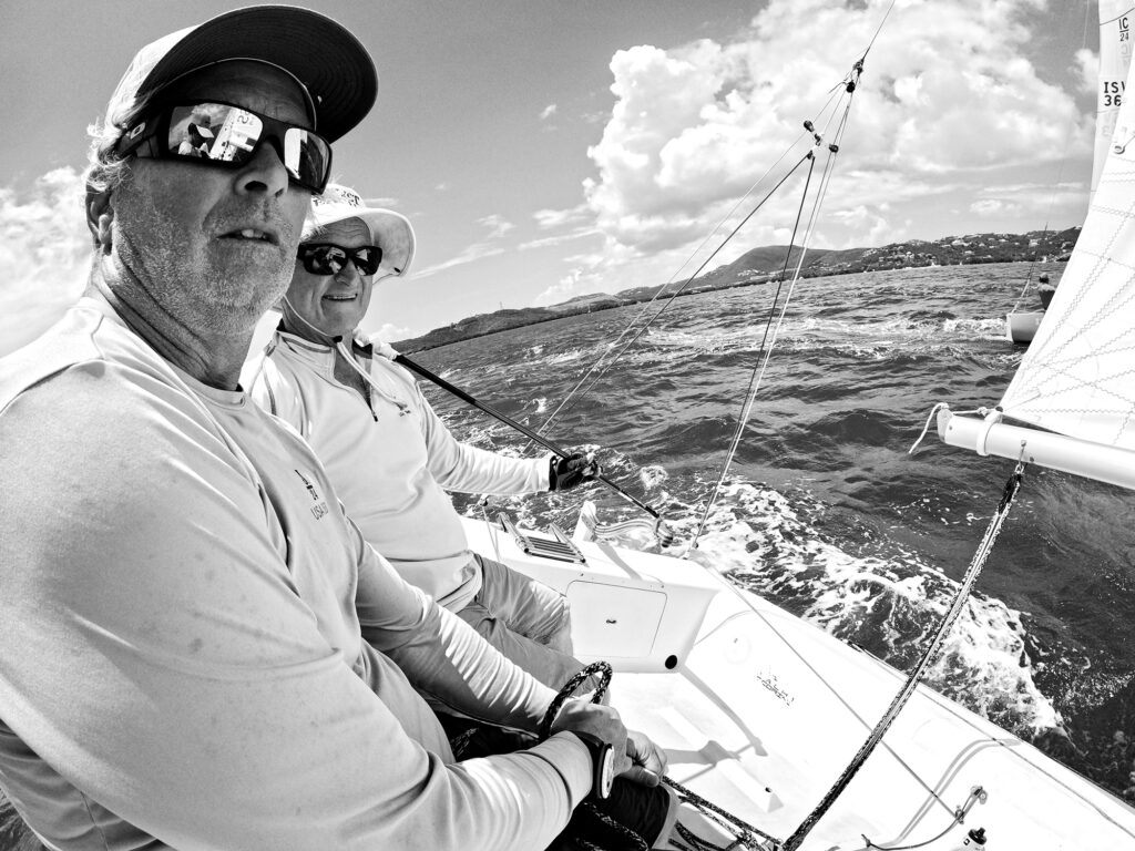 Skipper Ian Scott